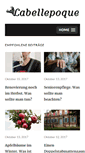 Mobile Screenshot of labellepoque.de